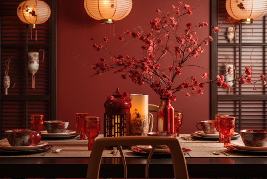 Chinese New Year Dining Room Makeover