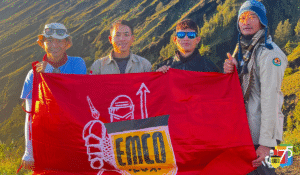Awal perjalanan empat sekawan EMCO mendaki Gunung Rinjani