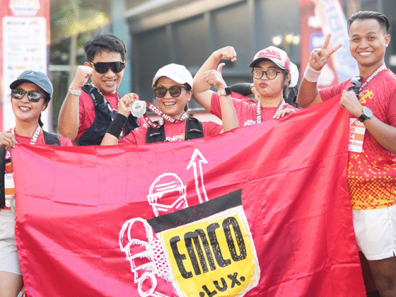 Komitmen EMCO pada budaya sehat mensponsori team Merapi Run