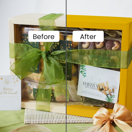 The difference before and after painting is clearly visible.