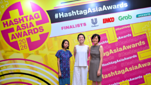 Lia S. 团队出席 2026 Hashtag Asia Awards 颁奖之夜。
