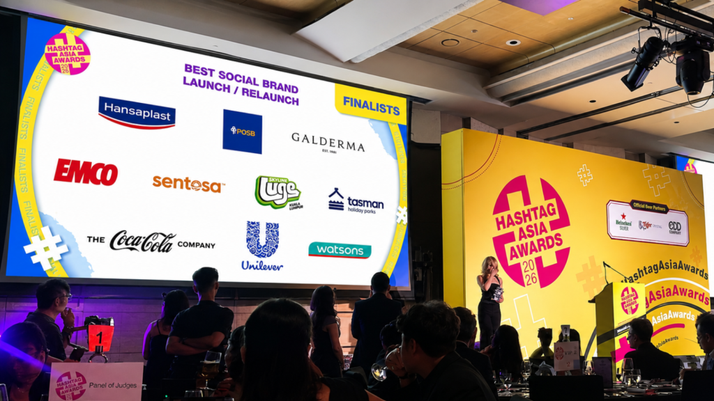 EMCO finalis Best Social Brand Launch Hashtag Asia 2026